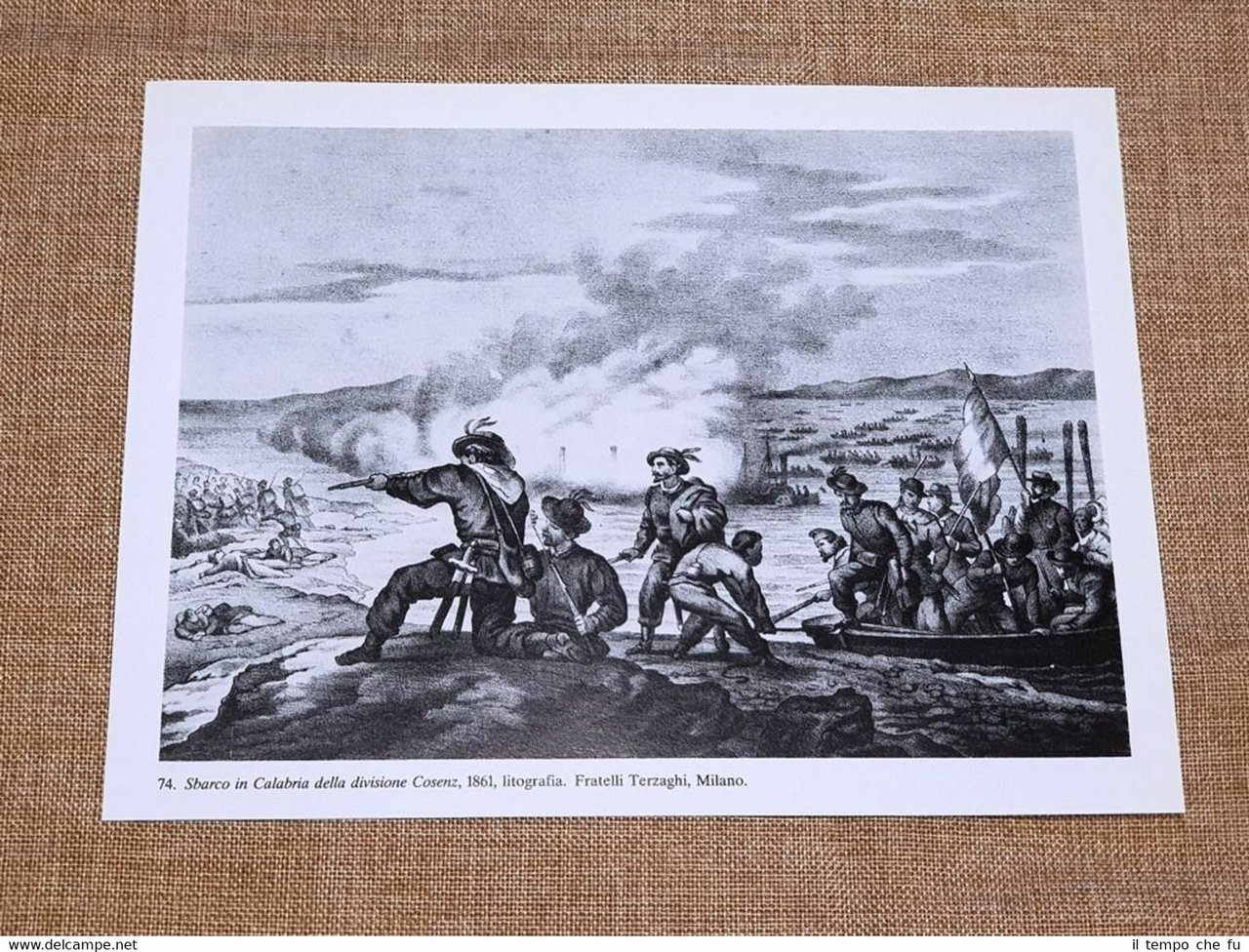 Garibaldi e l'Unità d'Italia Lo sbarco in Calabria della divisione …