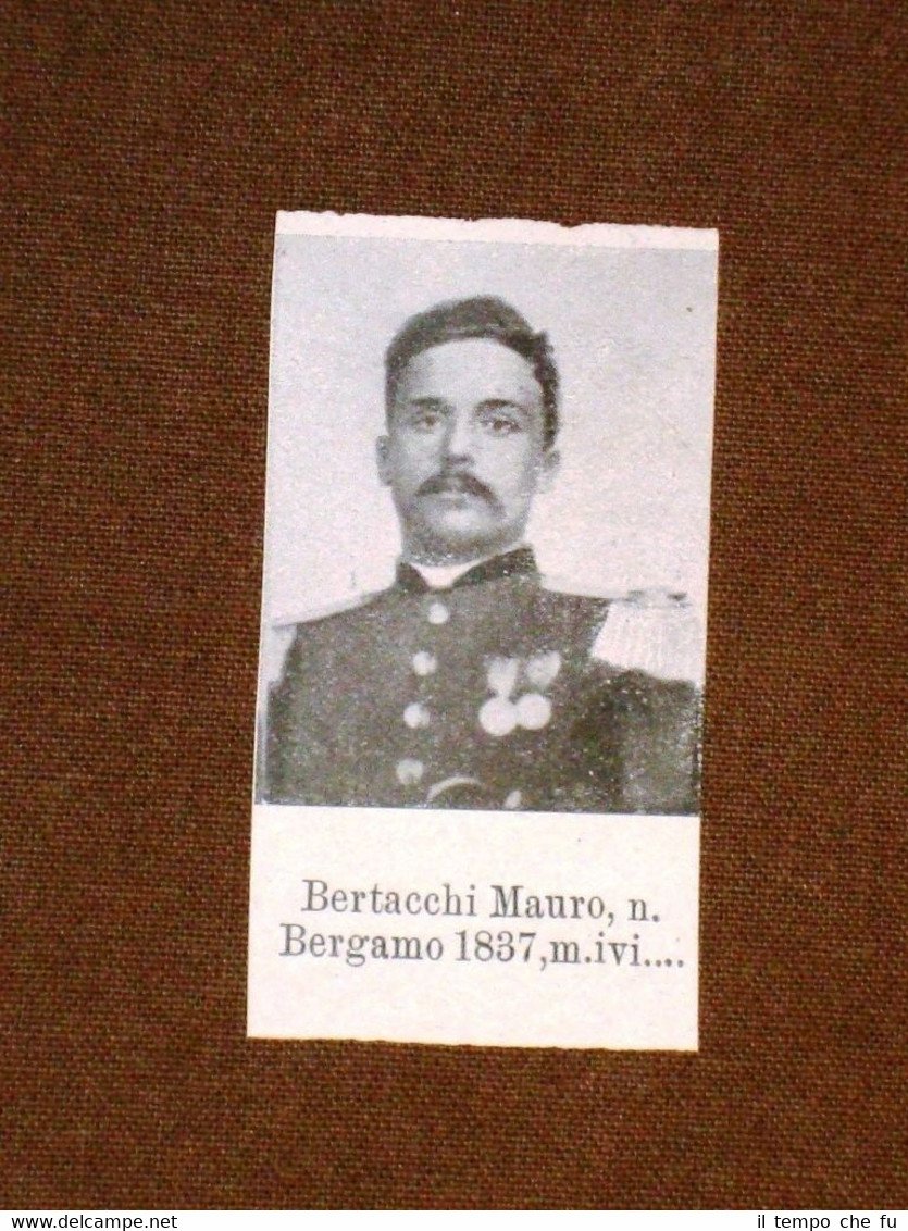 Garibaldino 1000 Garibaldi Bertacchi Mauro di Bergamo e Bazzano Domenico …