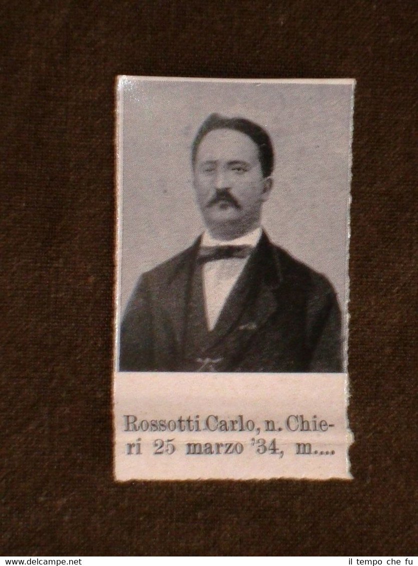 Garibaldino 1000 Garibaldi Rossotti Carlo di Chieri e Soranga Giovanni …