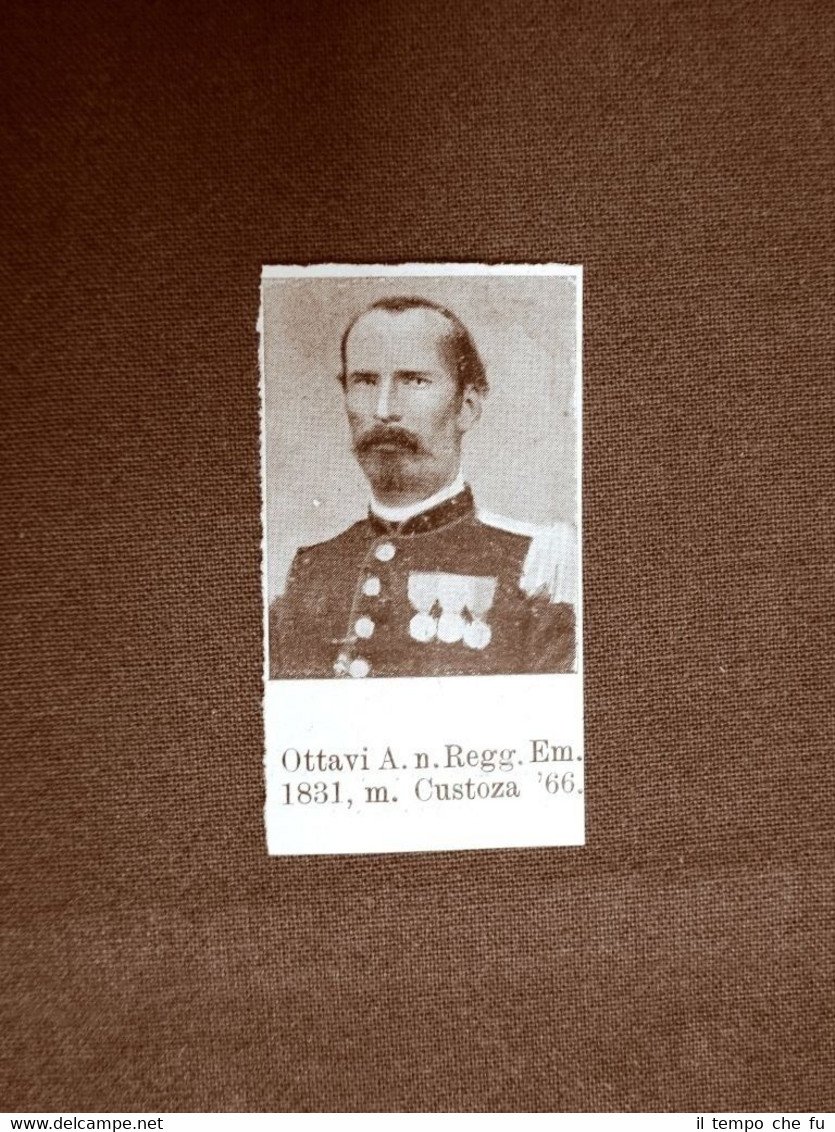 Garibaldino dei 1000 di Garibaldi Ottavi A. di Reggio Emilia