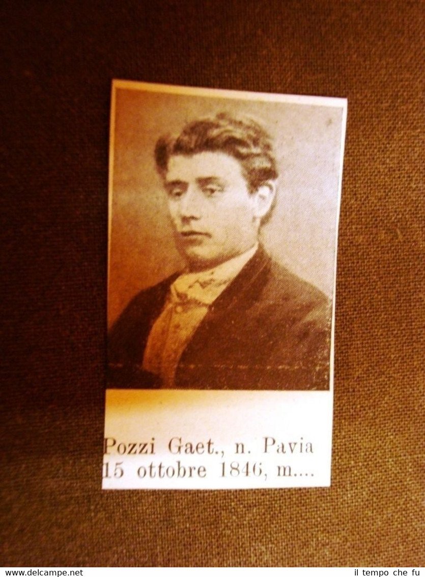 Garibaldino Uno dei Mille di Giuseppe Garibaldi Pozzi Gaetano di … | Immagine principale