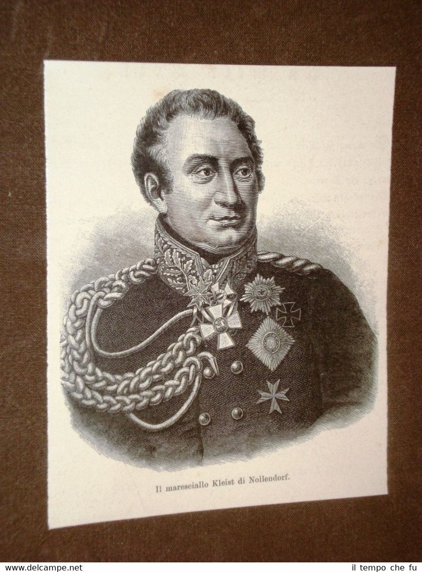 Generale di Prussia Friedrich Graf Kleist von Nollendorf 1762-1823 | Immagine principale