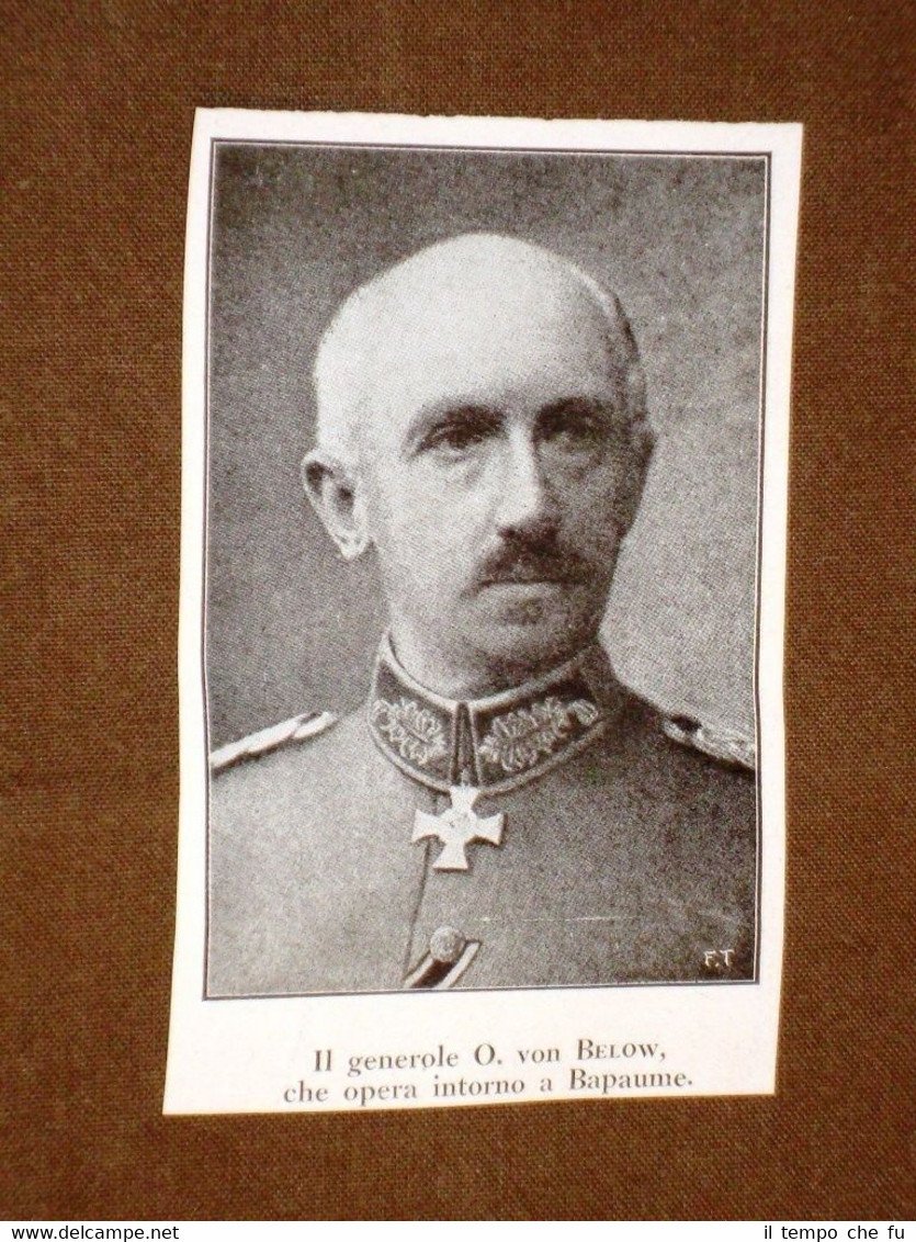 Generale Otto von Below Danzica, 18 gennaio 1857 – Danzica, …