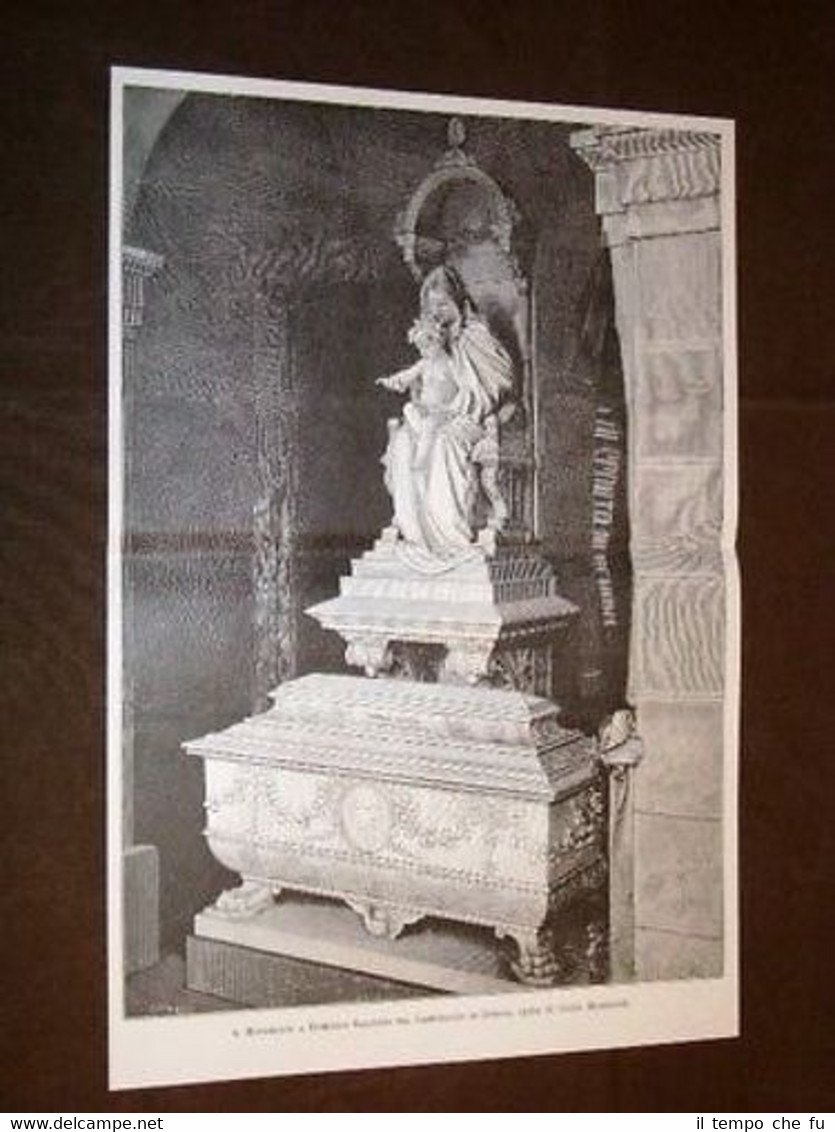 Genova Monumento Domenico Balduino di Giulio Monteverde