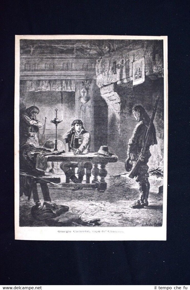 Georges Cadoudal, capo de' Chouans Incisione del 1876 | Immagine principale
