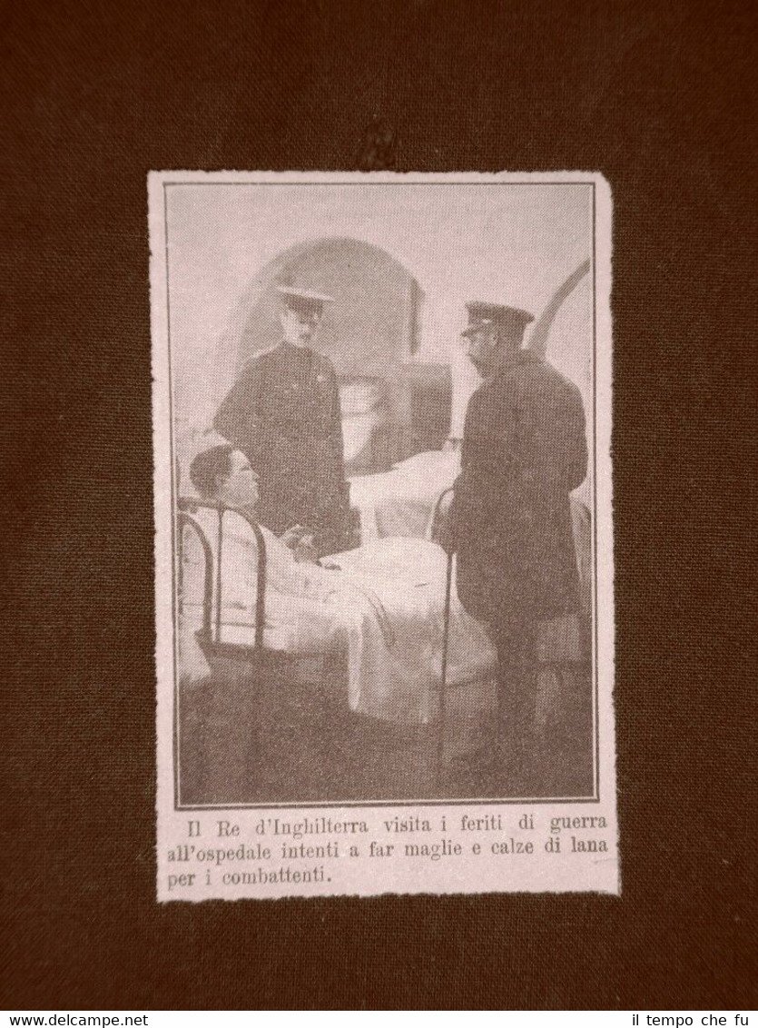 Giorgio V del Regno Unito nel 1914 WW1 Sovrano in …