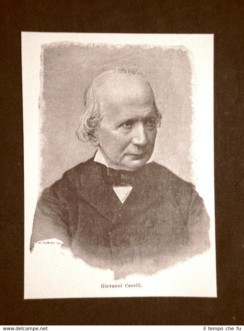 Giovanni Caselli Siena, 1815 – Firenze, 1891 Abate e inventore …