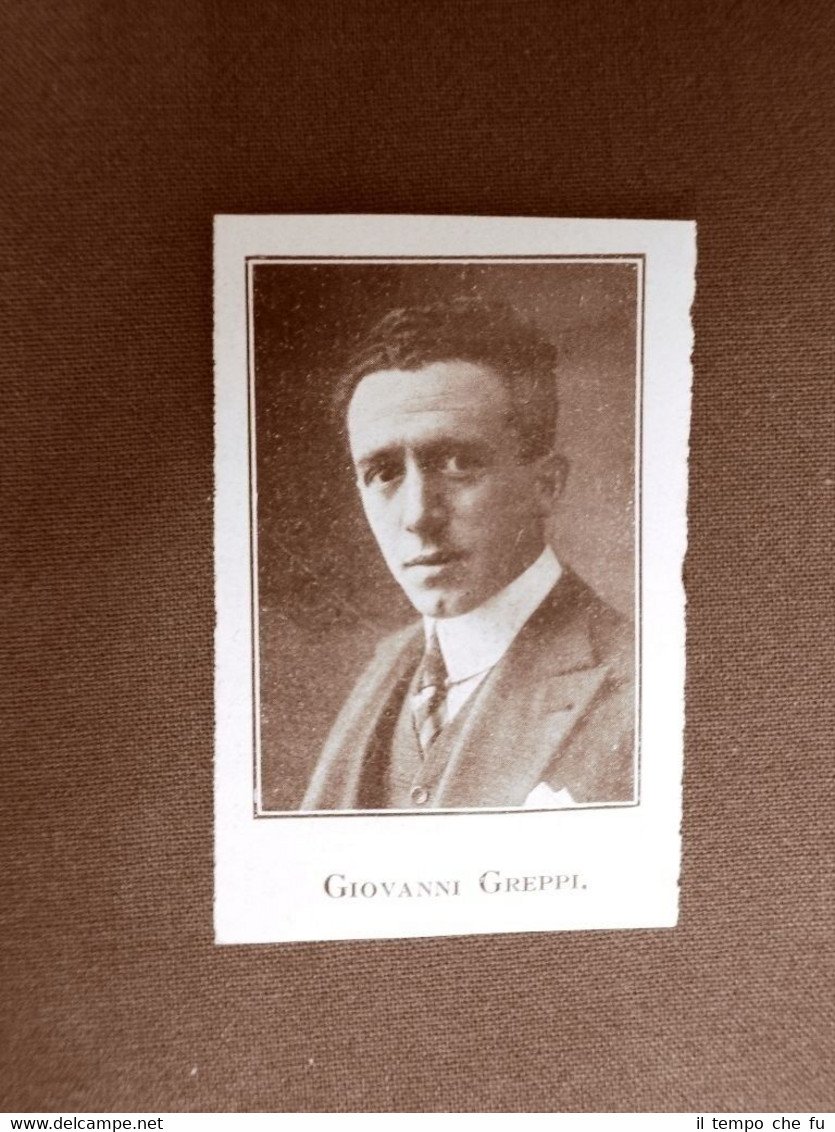 Giovanni Greppi Architetto Milano, 1884 – Milano, 1960