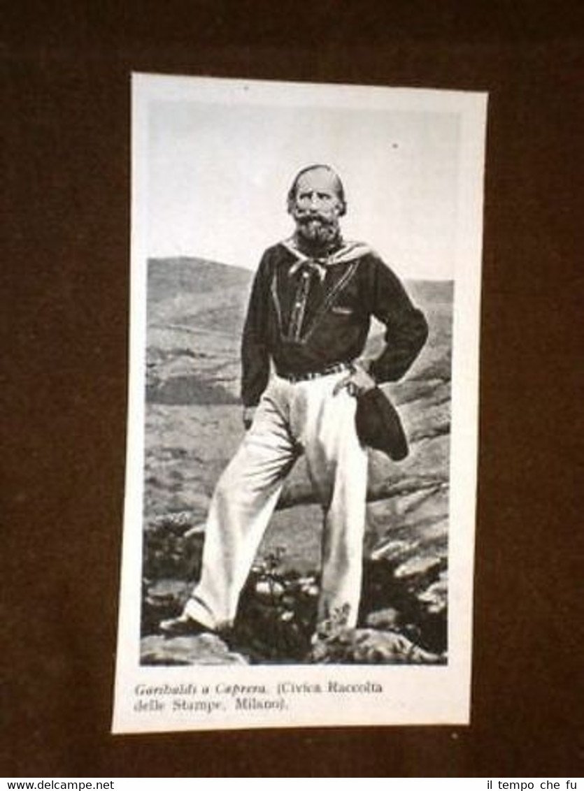 Giuseppe Garibaldi a Caprera | Immagine principale