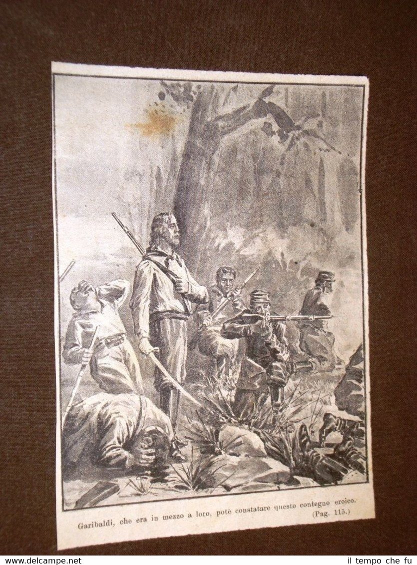 Giuseppe Garibaldi nella rivoluzione in Uruguay Con i suoi presso … | Immagine principale