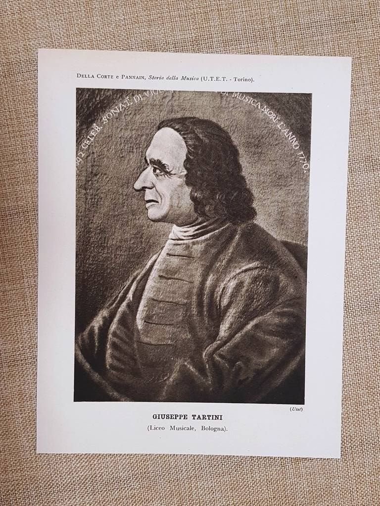 Giuseppe Tartini Pirano, 1692 - Padova, 1770 Violinista e compositore