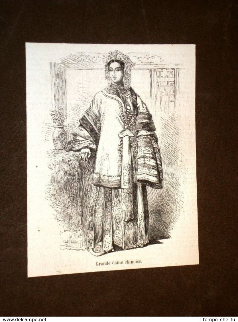 Grande Dame chinoise Cina nel 1858 | Immagine principale