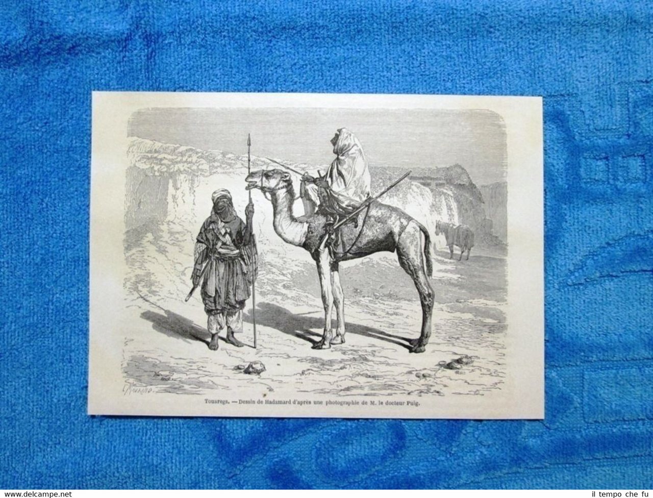 Gravure Année 1861 -Touaregs (Mali) - Tuareg | Immagine principale