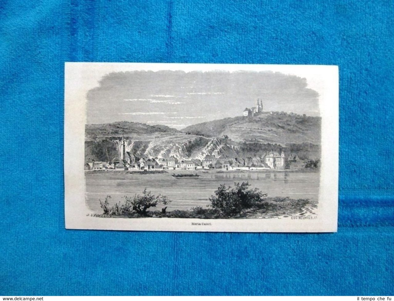 Gravure Année 1863 - Maria-Taferl (Autriche - Austria) | Immagine principale