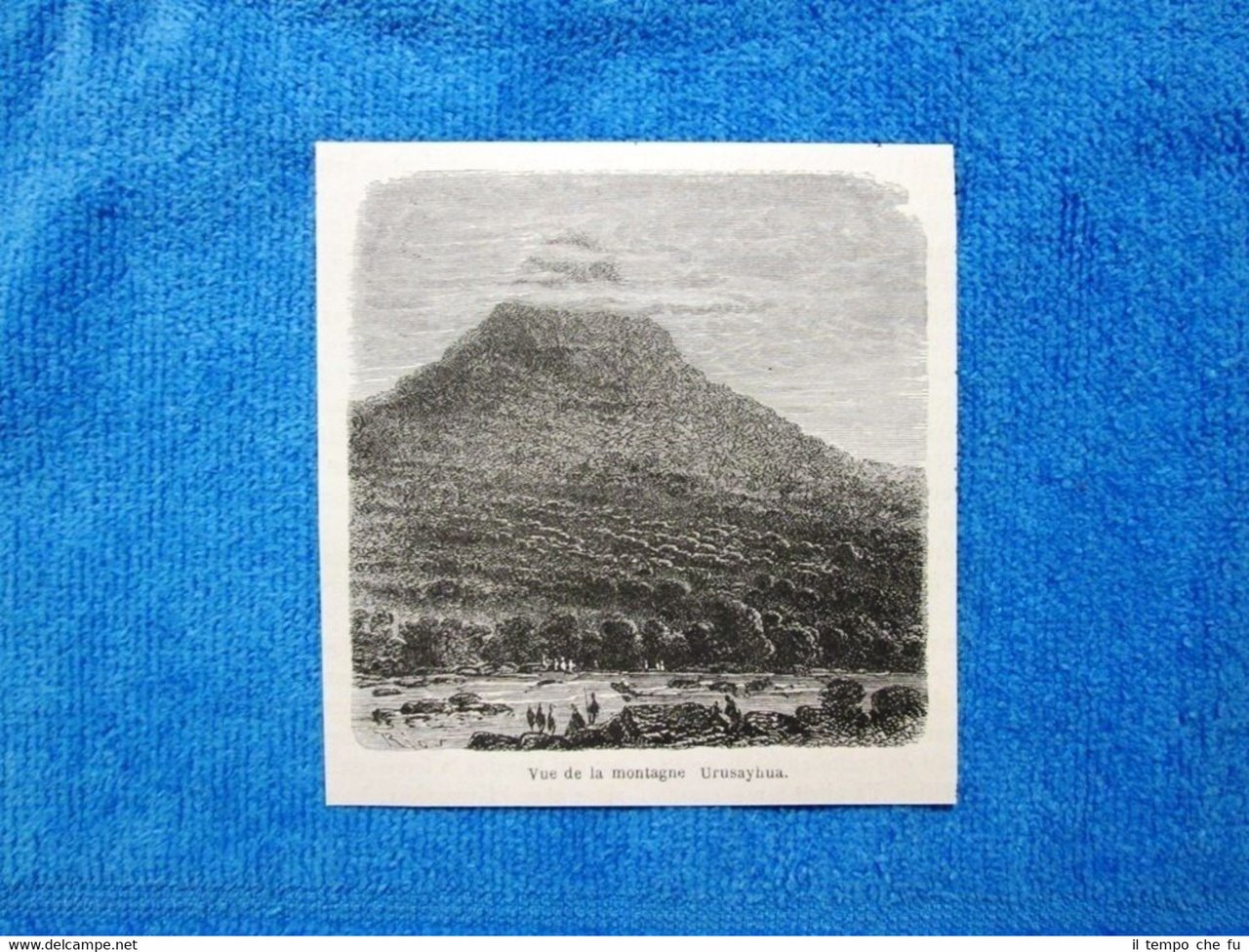 Gravure Année 1864 - Vue de la montagne Urusayhua - …