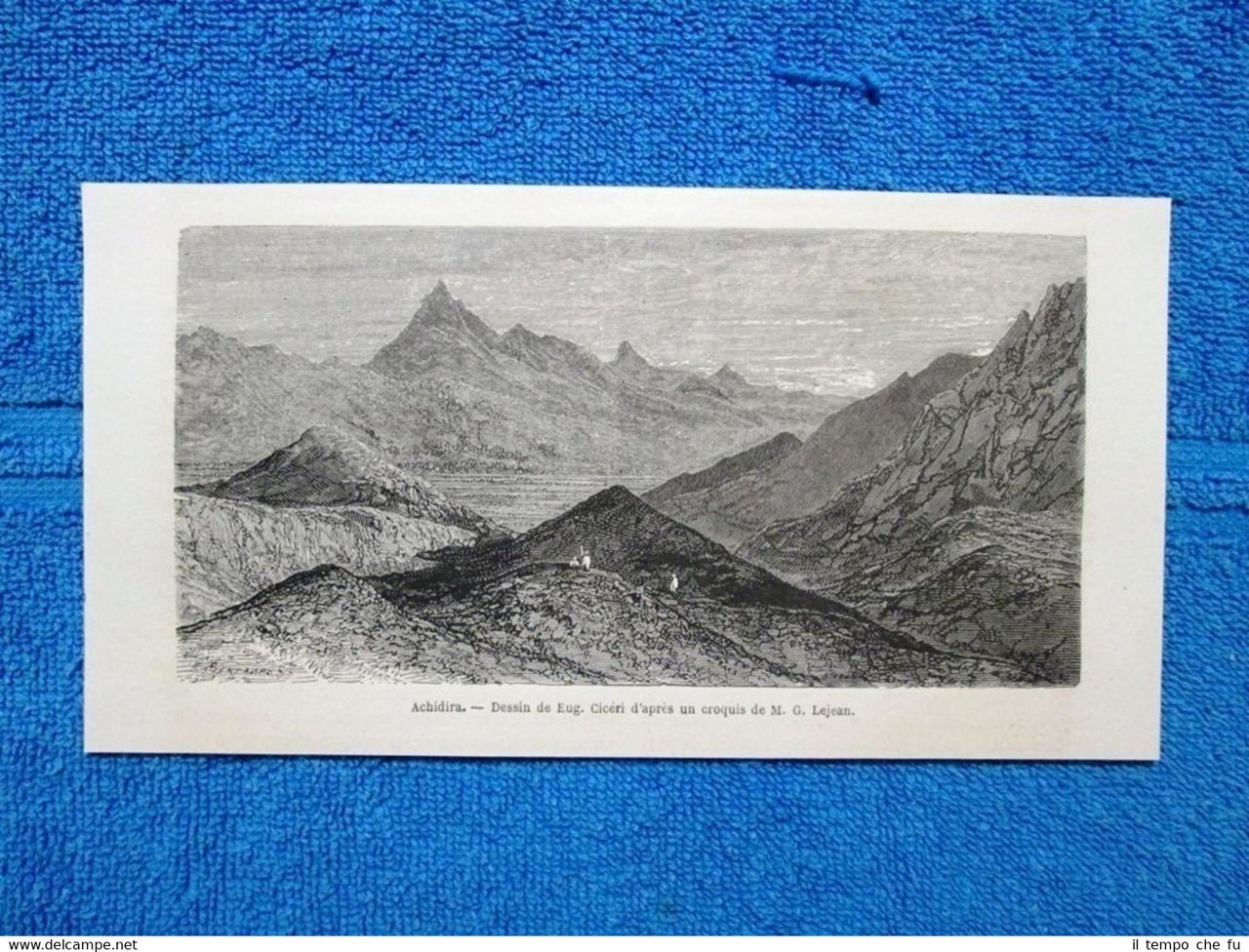 Gravure Année 1865 - Achidira | Immagine principale