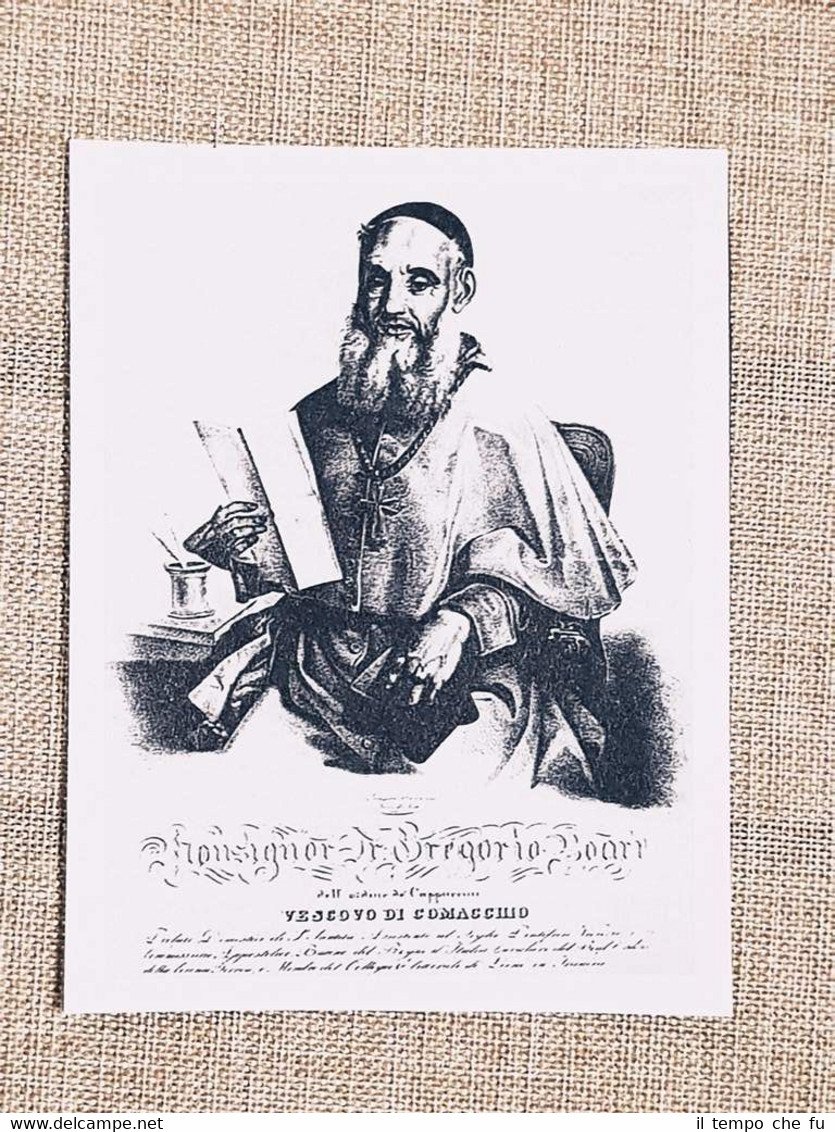 Gregorio Boari Vescovo di Comacchio Ferrara Emilia Romagna