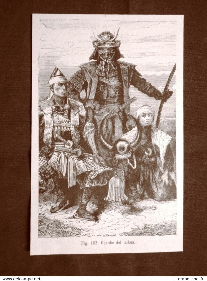 Guardie del Taikun e donne della sua corte nel 1883 … | Immagine principale