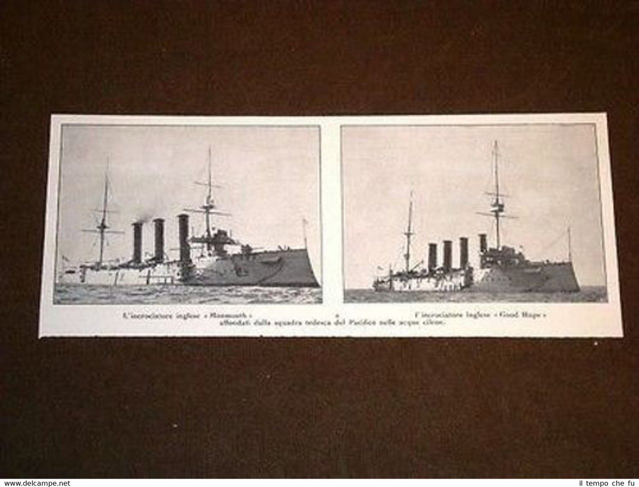 Guerra Europa Anno 1914 Incrociatore della Marina Inghilterra Monmouth Good … | Immagine principale