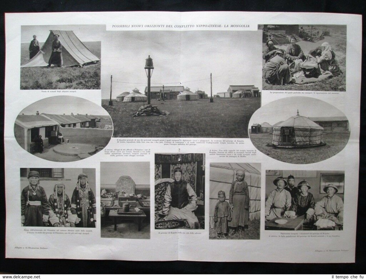 Guerra Giappone-Cina: 500 Santi Budda + Peizumao, Difesa Shangai Stampa …