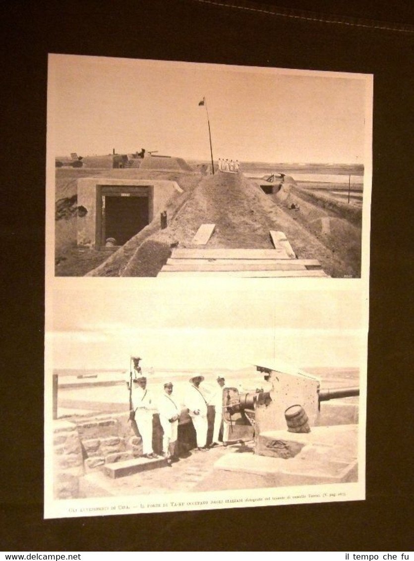 Guerra in Cina nel 1900 Il Forte di Ta-ku occupato …