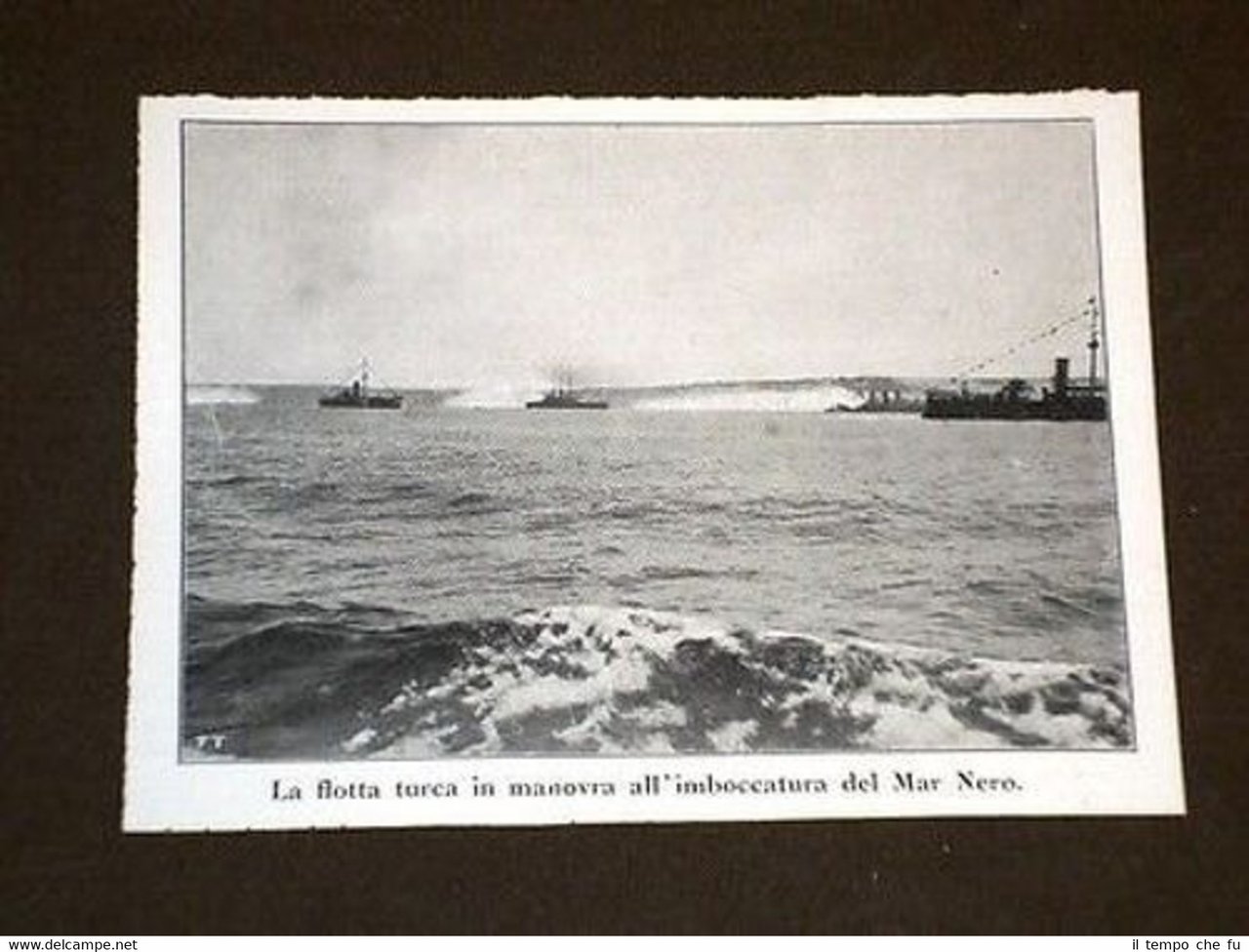 Guerra in Europa Anno 1914 Flotta di Turchia Imboccatura del …