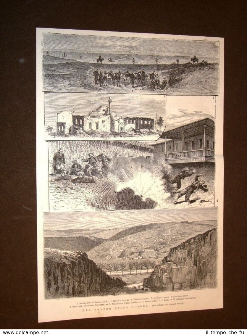Guerra nei Balcani nel 1877 Russia vs Turchia Iovan Ciflik … | Immagine principale