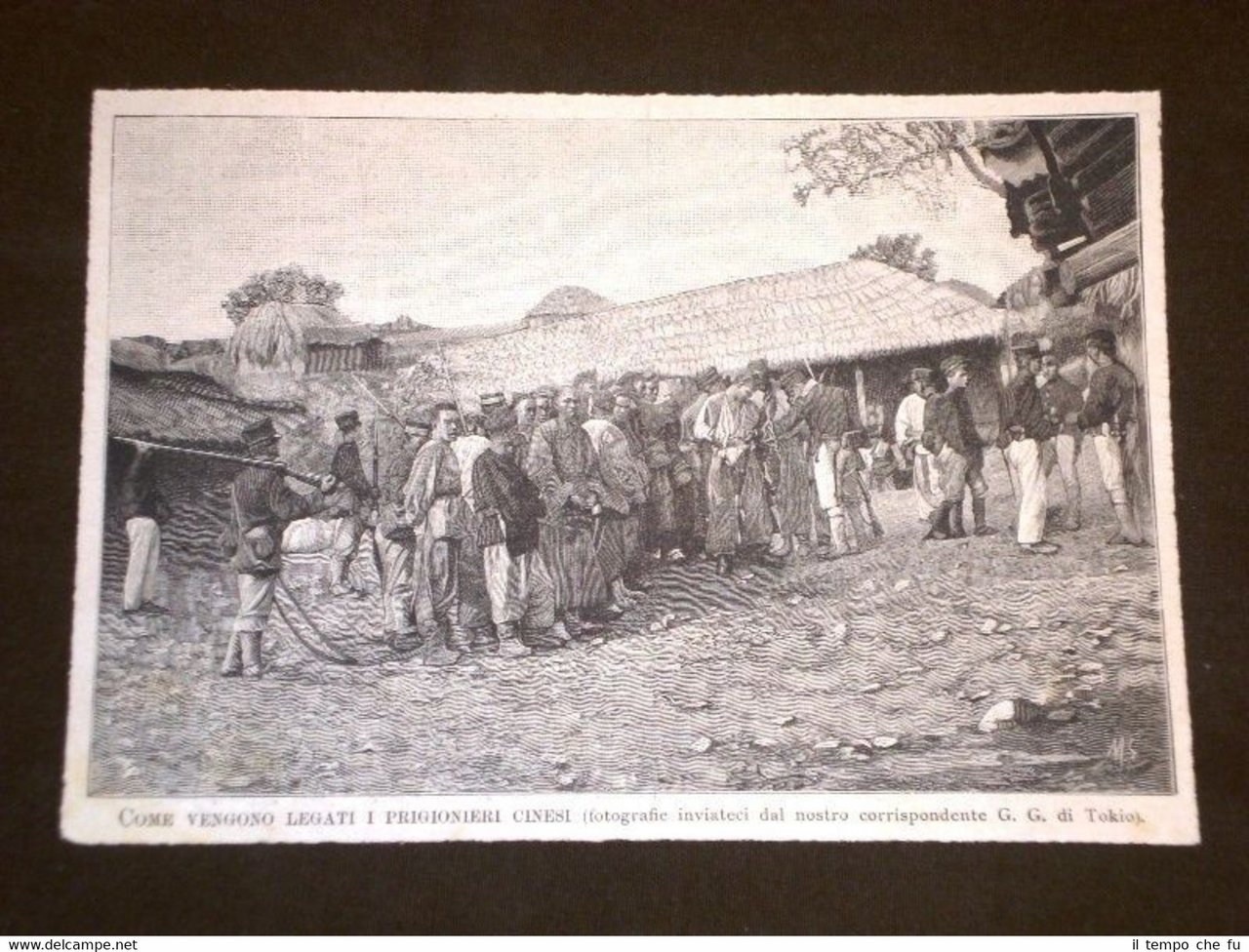 Guerra Prigionieri cinesi legati Cina
