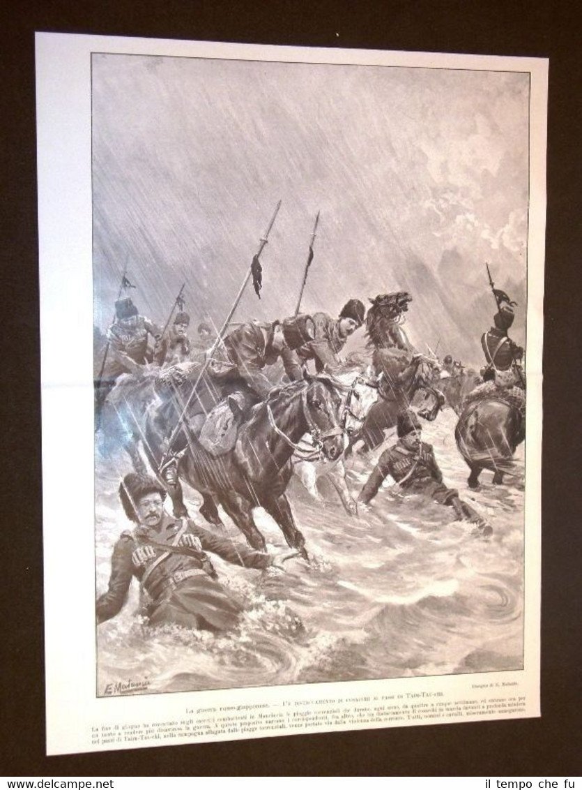 Guerra Russia Giappone 1904 Cosacchi Taim Tau Chi + Roma …