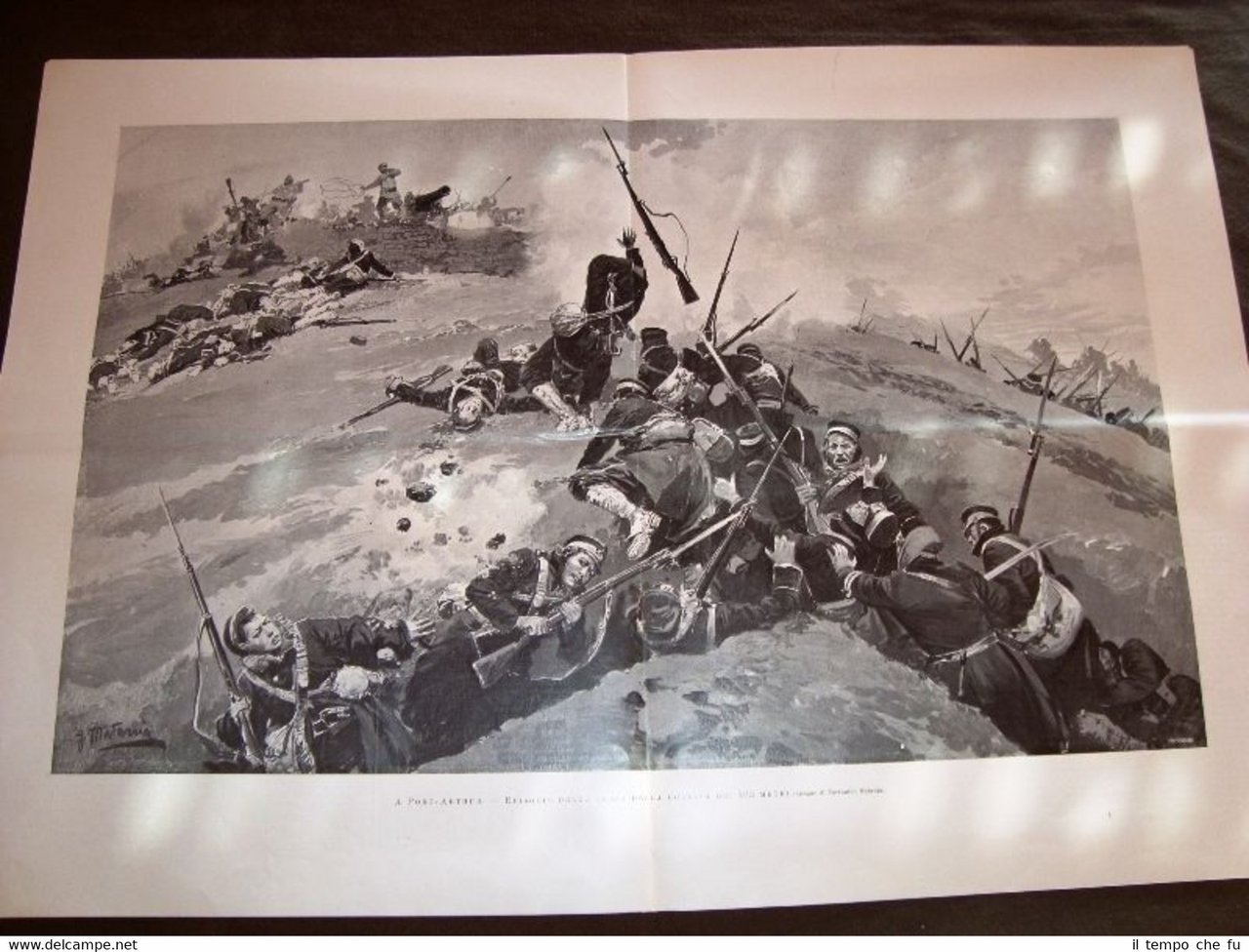 Guerra Russia Giappone Port Arthur Presa Collina dei 203 metri …