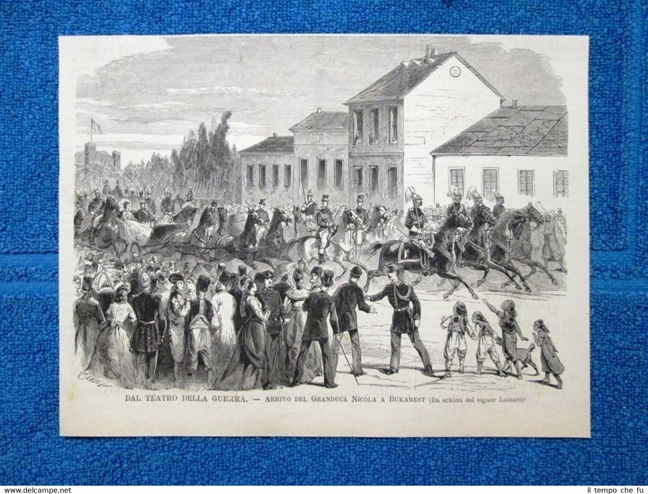 Guerra Russia-Turchia del 1877: Arrivo del Granduca Nicola a Bucarest, …