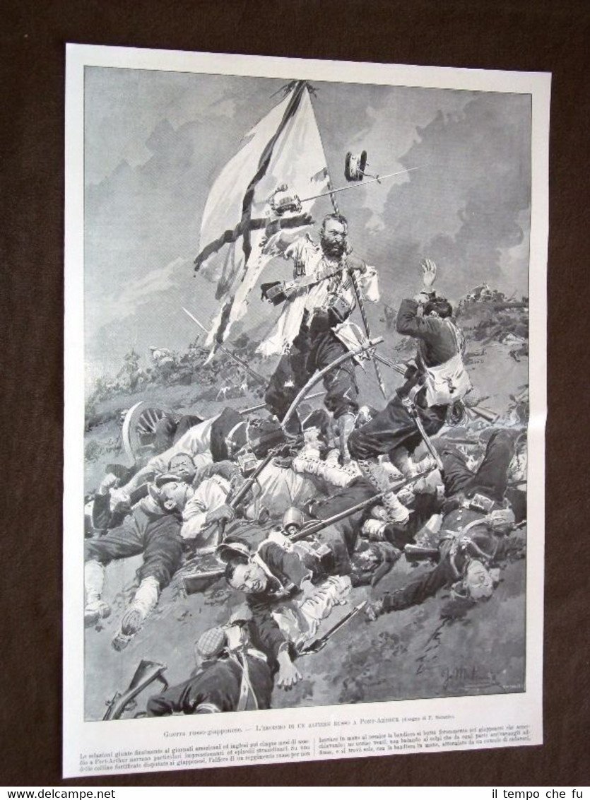 Guerra Russia vs Giappone nel 1904 Eroismo di un Alfiere …