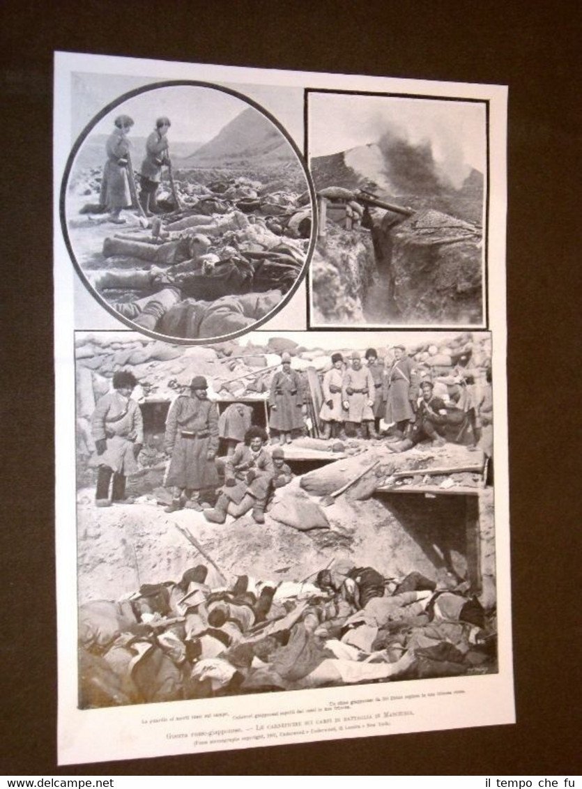 Guerra Russia vs Giappone nel 1905 Massacro in Manciuria Morti …