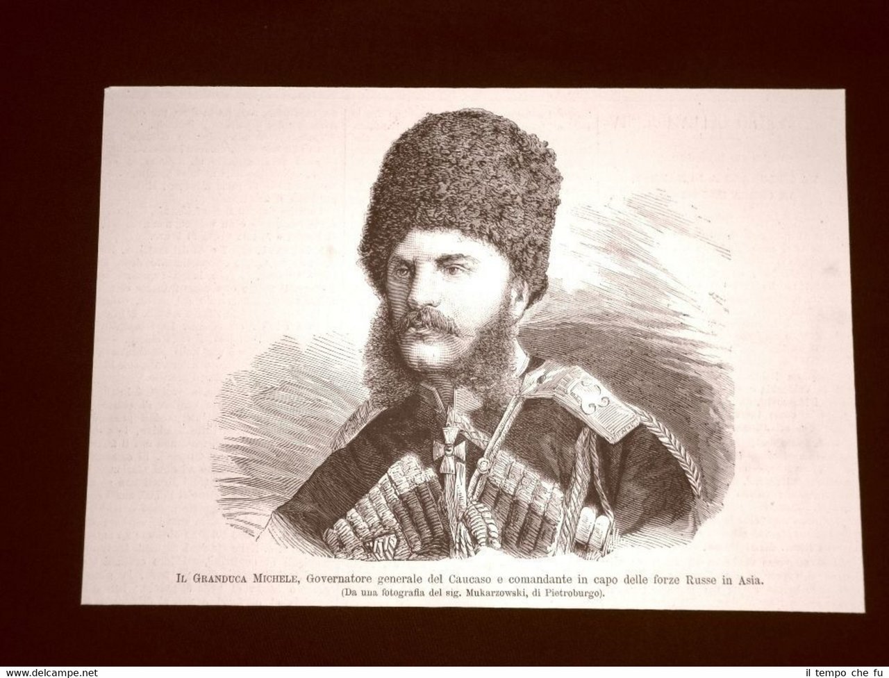 Guerra Russia vs Turchia nel 1877 Granduca Michele Governatore del …