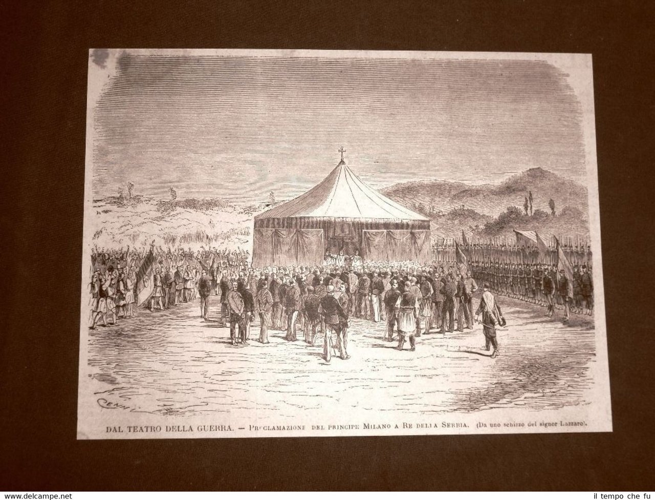 Guerra Serbia vs Turchia nel 1876 Proclamazione Principe Milan a …