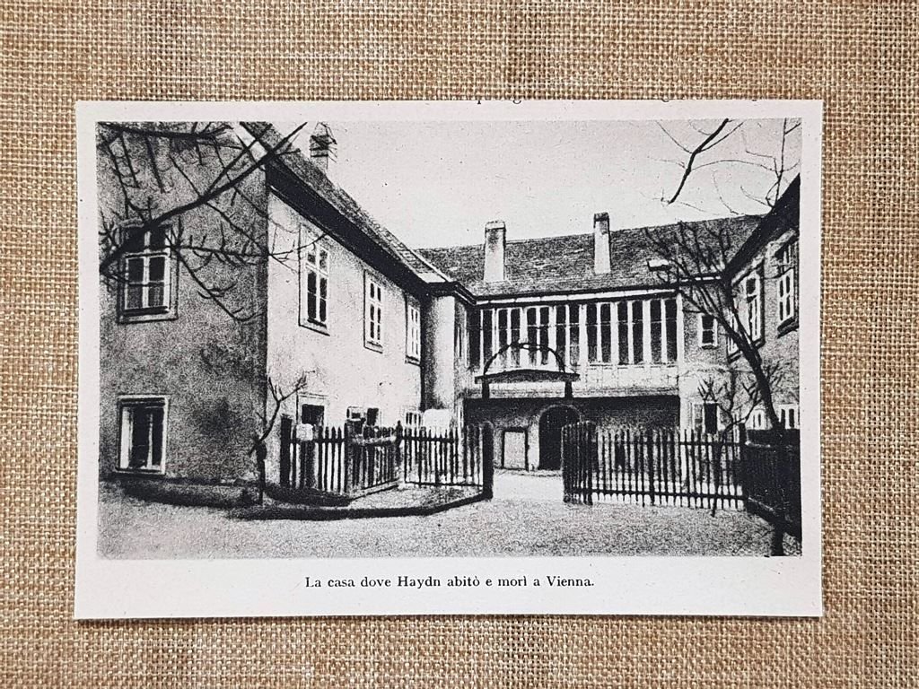 Haydn Casa Vienna Haydnhaus Museo Gumpendorf XVIII Secolo Stampa del …