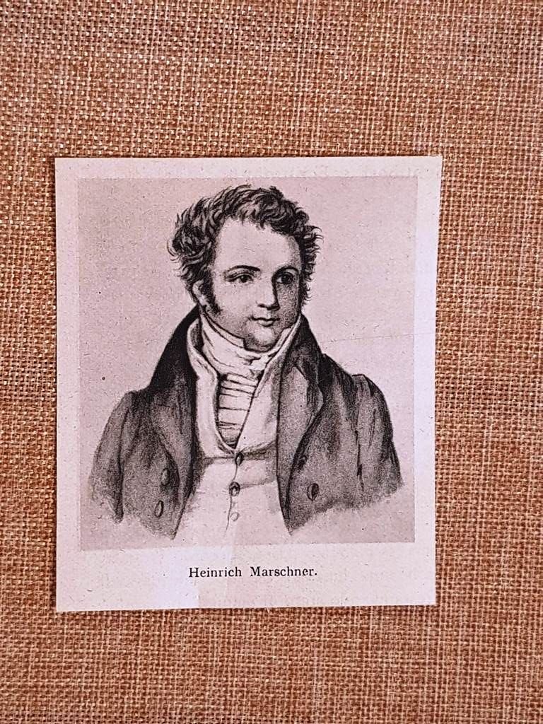 Heinrich Marschner 1795 – 1861 Opera Der Vampyr Hans Heiling …