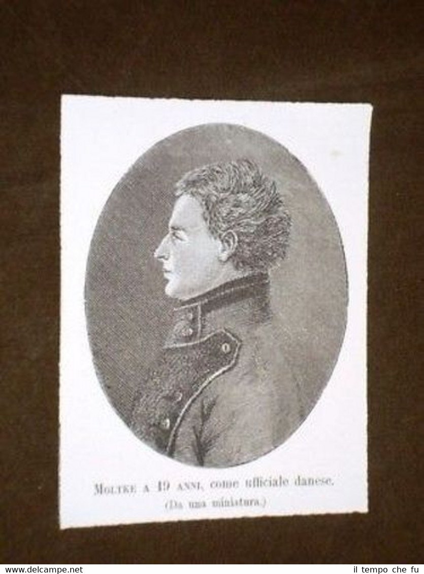 Helmuth Karl Bernhard Graf von Moltke Parchim 19 Anni