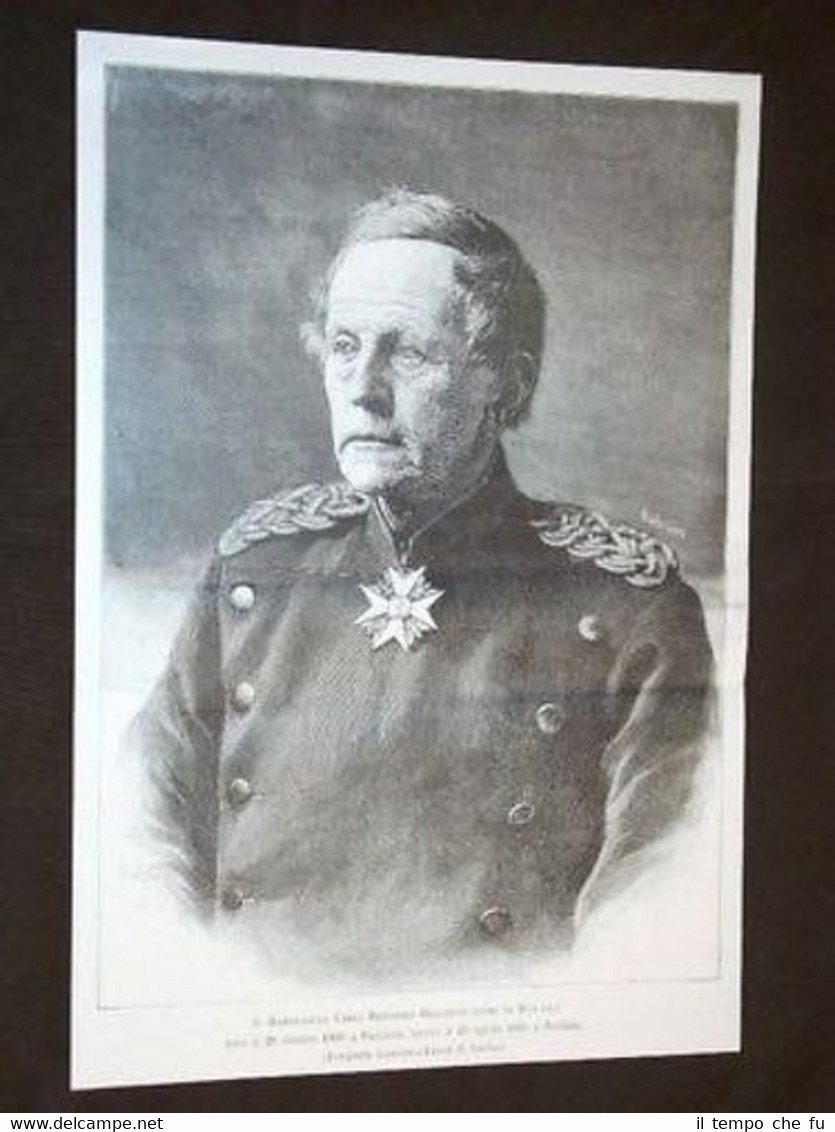 Helmuth Karl Bernhard Graf von Moltke Parchim 91 Anni