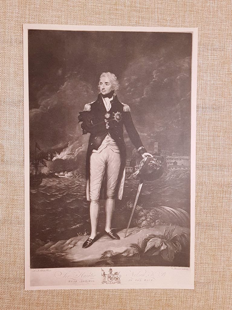 Horatio Nelson 1758 - 1805 Ammiraglio Royal Navy Trafalgar Incisione …