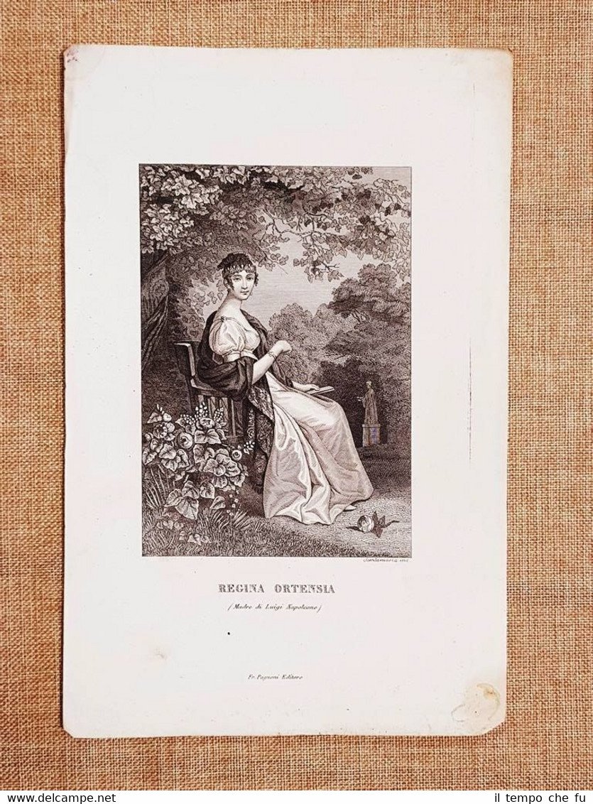 Hortense Eugénie Cécile Bonaparte Parigi 1783 Salenstein 1837 Regina Acquaforte