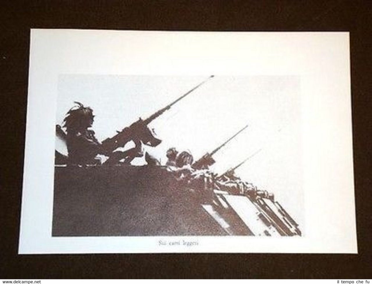 I Bersaglieri sui carri leggeri | Immagine principale