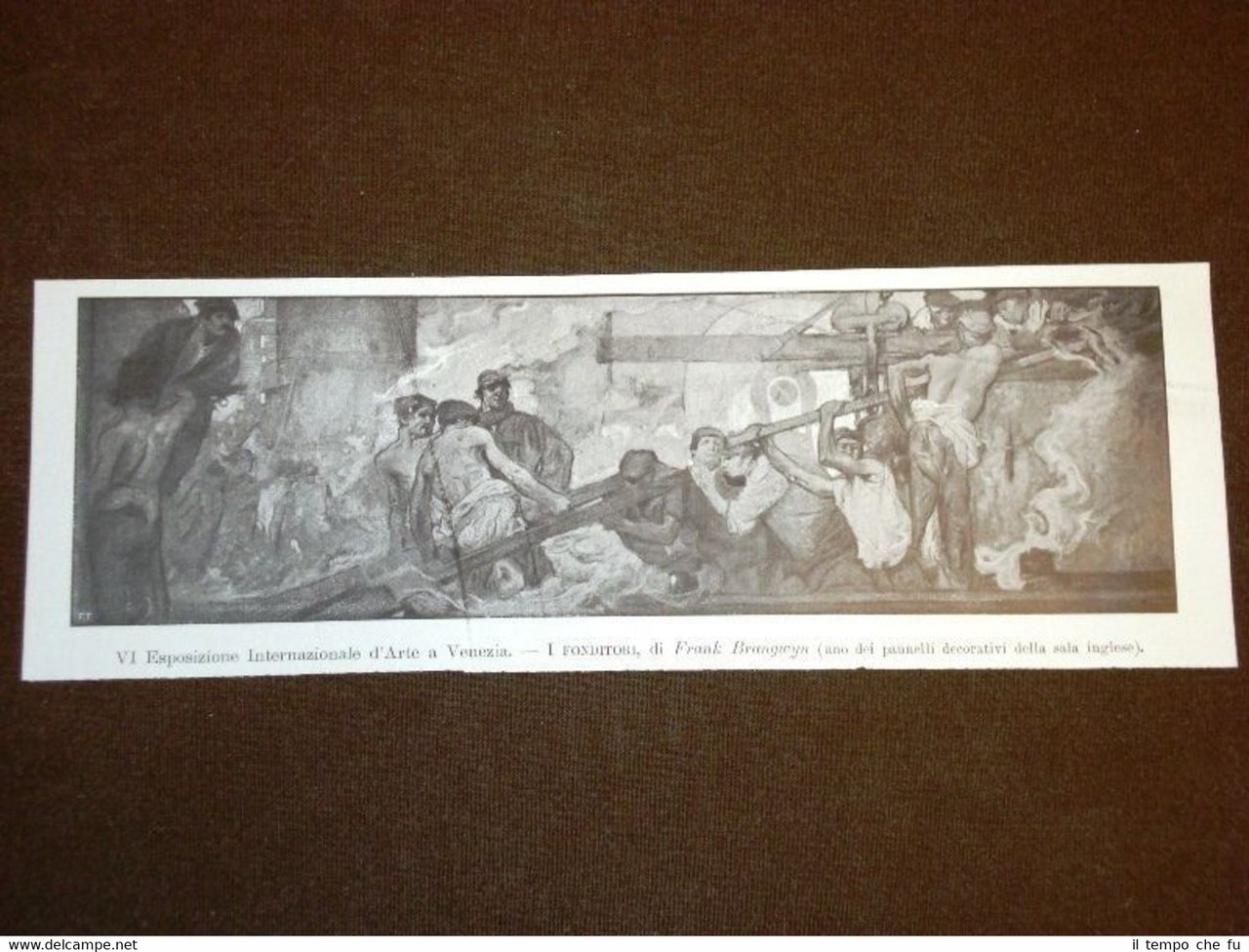 I fonditori Pannello decorativo di Frank Branqwyn