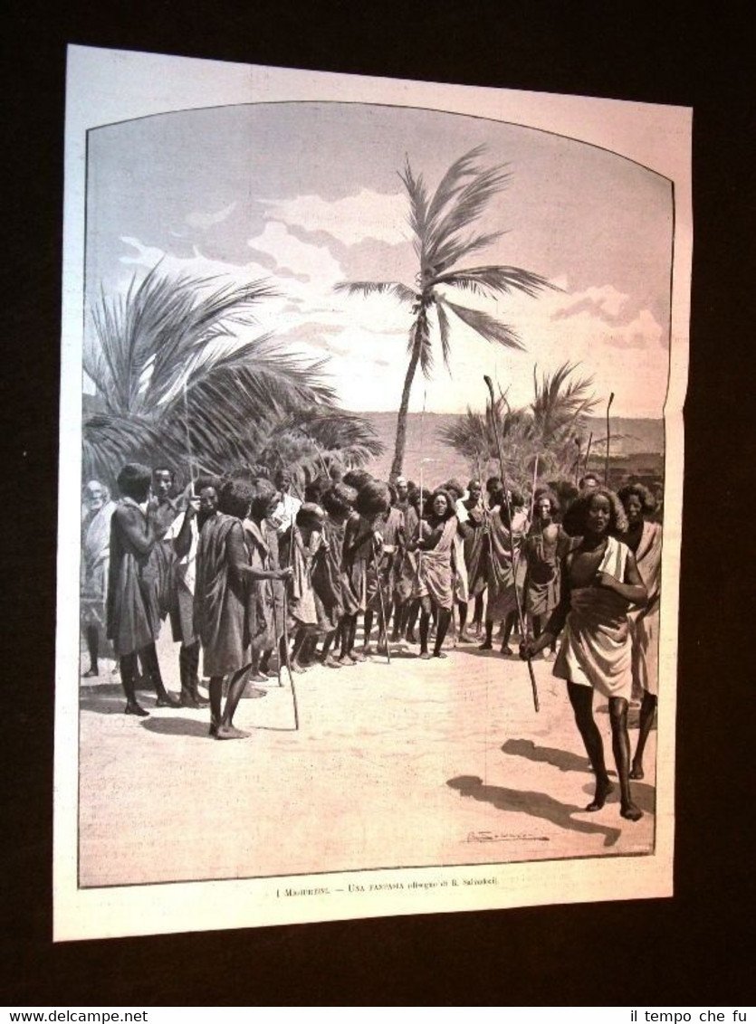 I Migiurtini Migiurtinia Somalia Una Fantasia di R. Salvadori