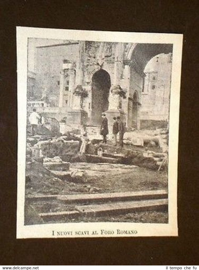 I Nuovi scavi al Foro Romano nel 1899 Roma 2/2