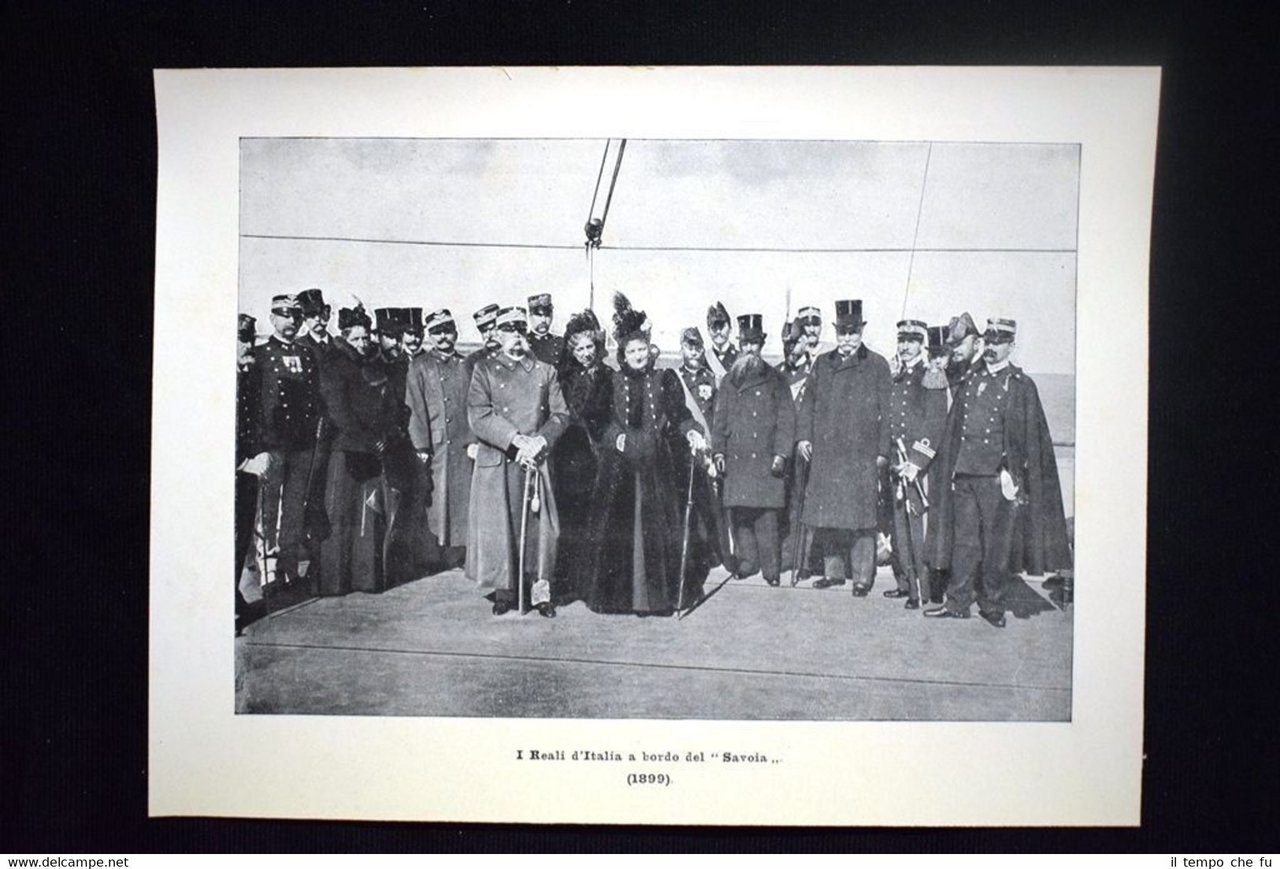 I Reali d'Italia a bordo del "Savoia" | Immagine principale