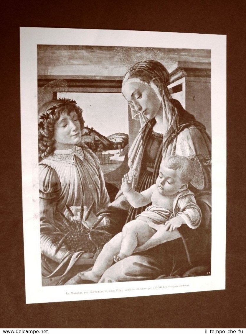 III Esposizione d'arte in Venezia nel 1899 La Madonna del …