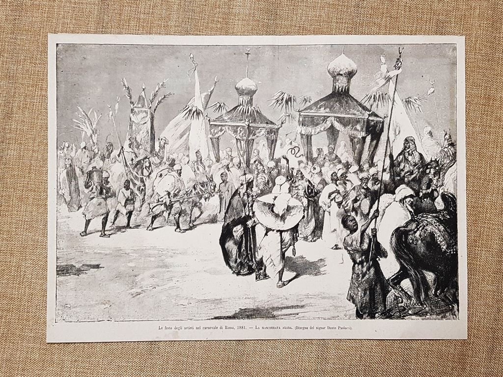 Il Carnevale di Roma nel 1881 Feste degli artisti La …