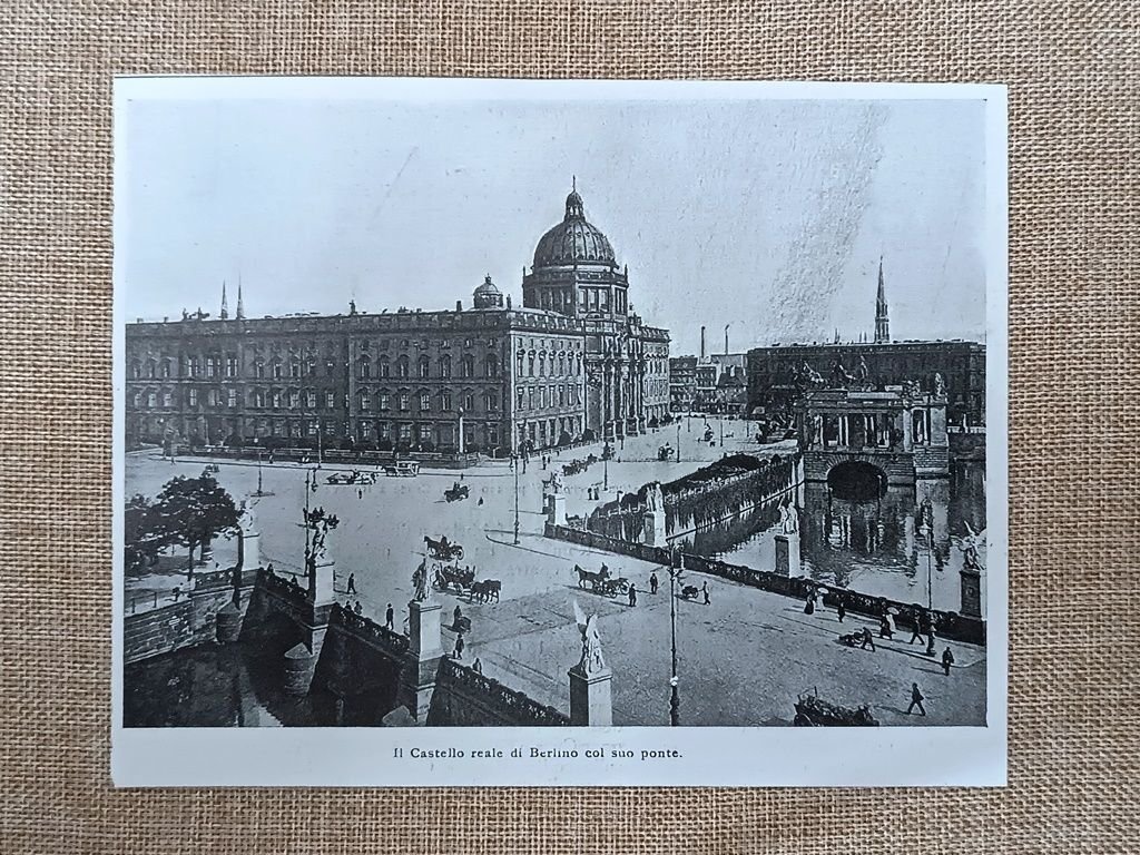 Il Castello reale di Berlino con il suo ponte, nel … | Immagine principale