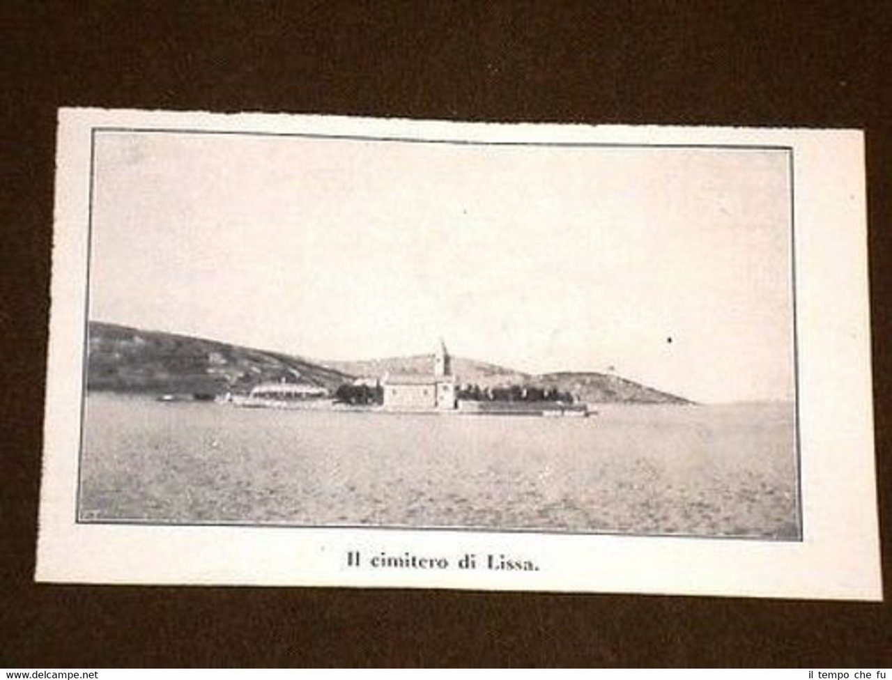 Il cimitero di Lissa Croazia